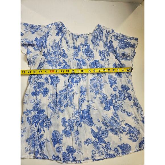 Counterparts Blue and White Lightweight Tunic Large - Picture 3 of 8